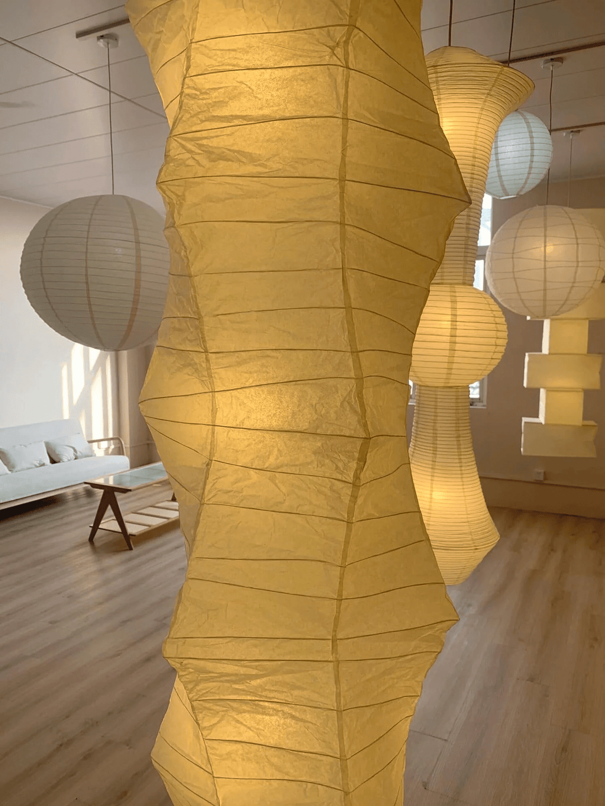 Piaeenne Modern Paper Pendant Light