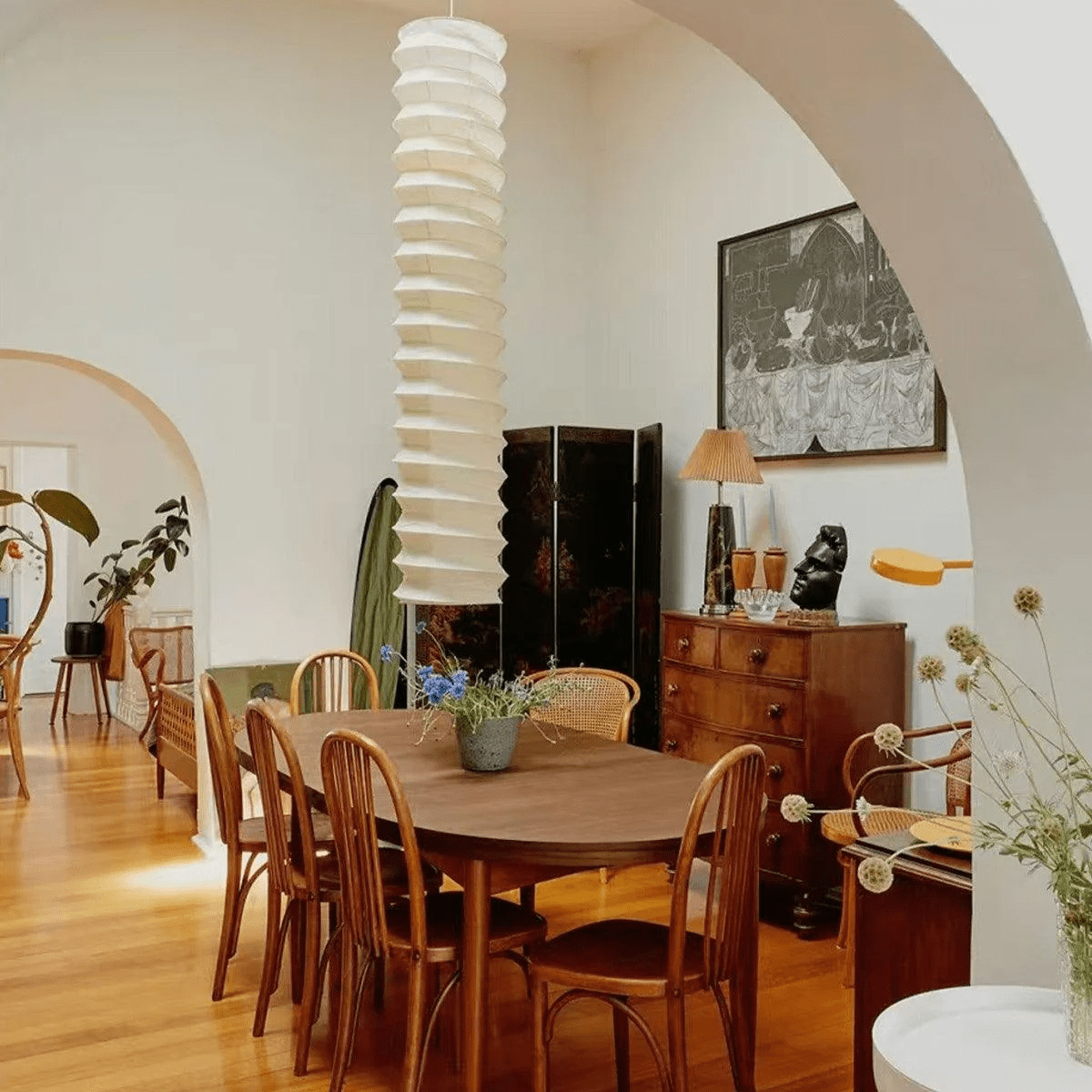 Luninaine Minimalist Paper Pendant Light