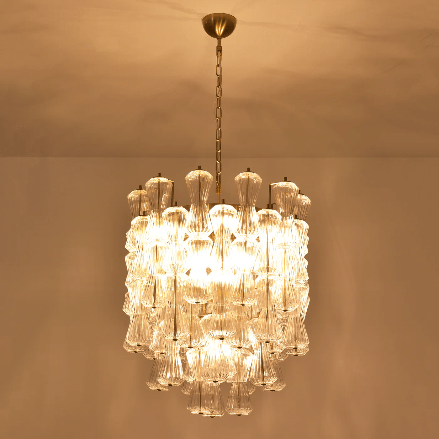 Celarena Chandelier Murano Glass Floral Cascade