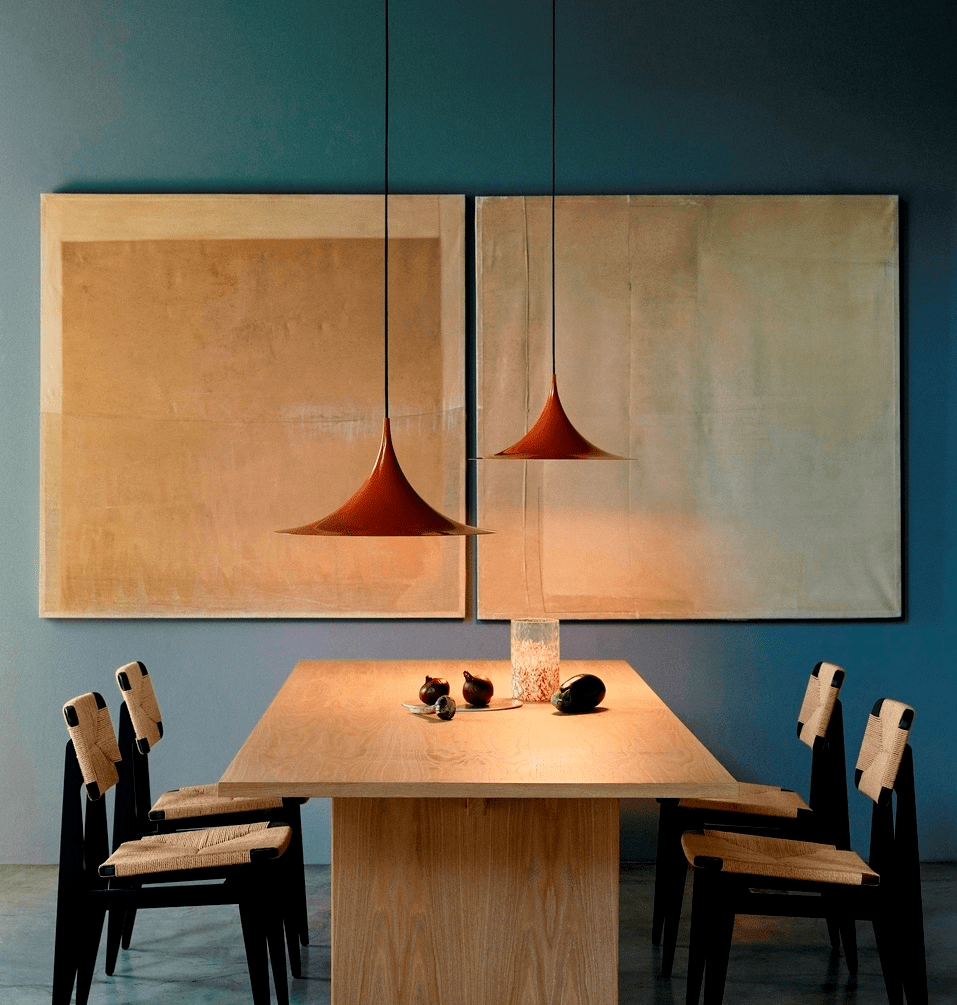 Valerira Steel Sculptural Pendant Light