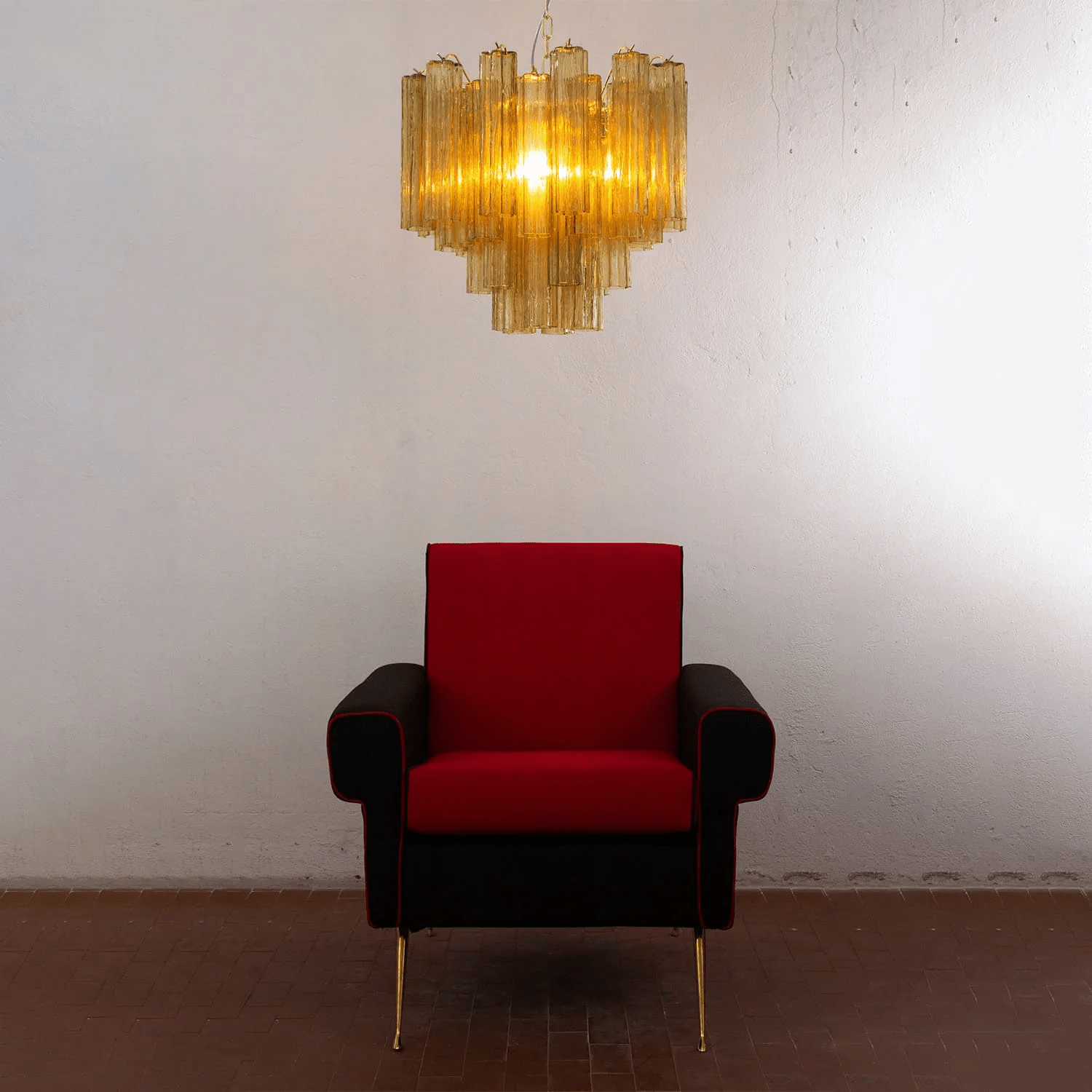Lioruian Chandelier Murano Glass Tiered