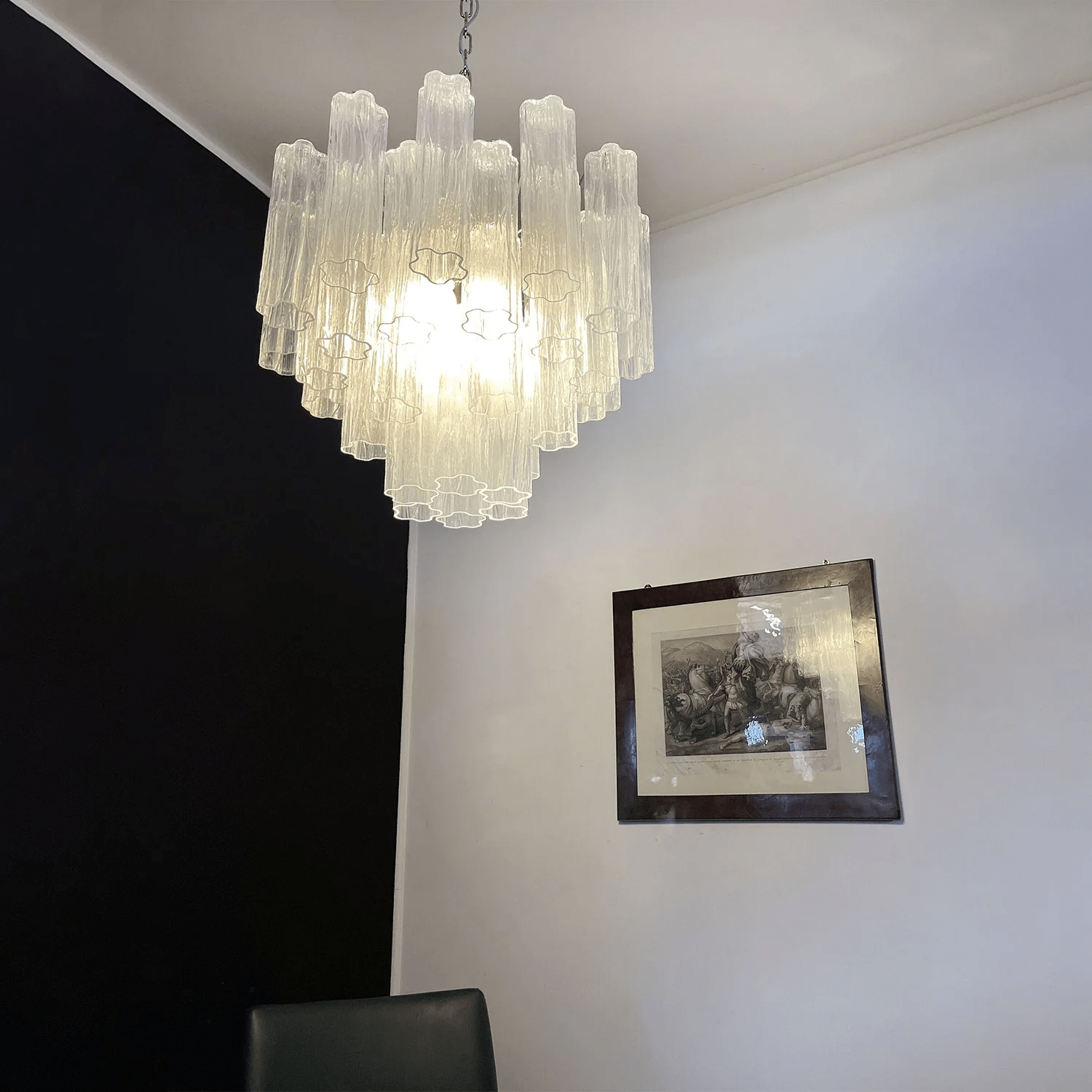 Lioruian Chandelier Murano Glass Tiered