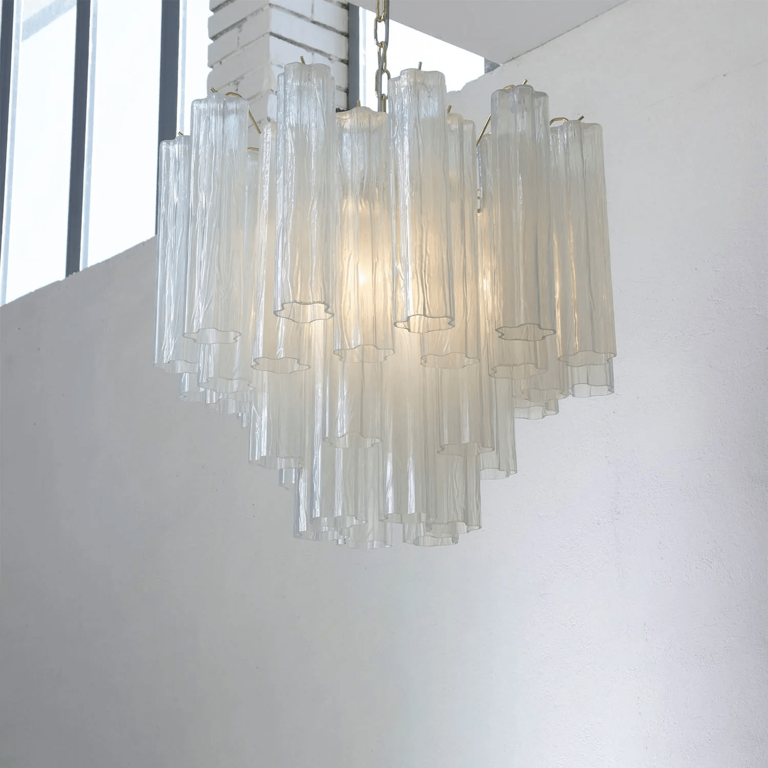 Lioruian Chandelier Murano Glass Tiered