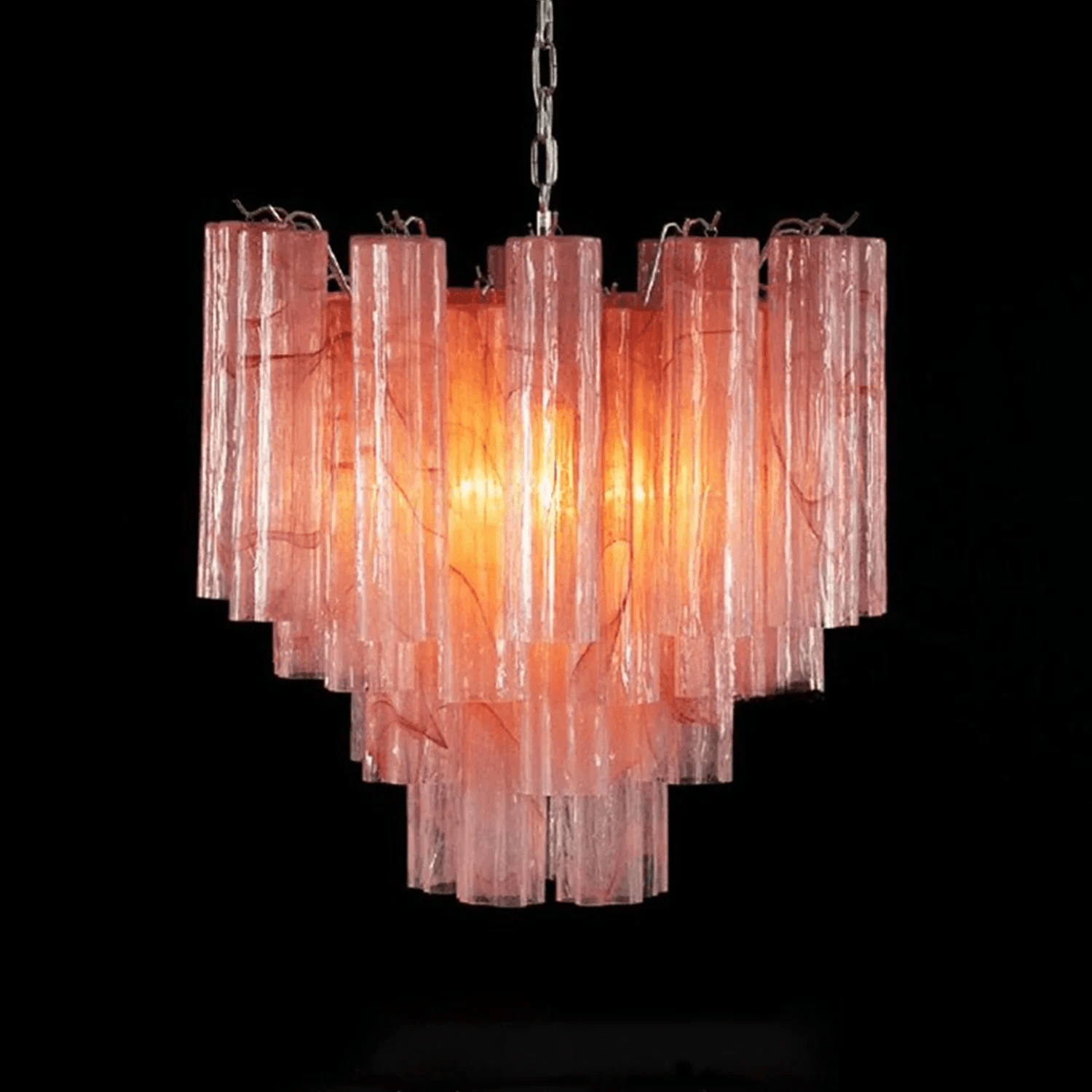 Lioruian Chandelier Murano Glass Tiered