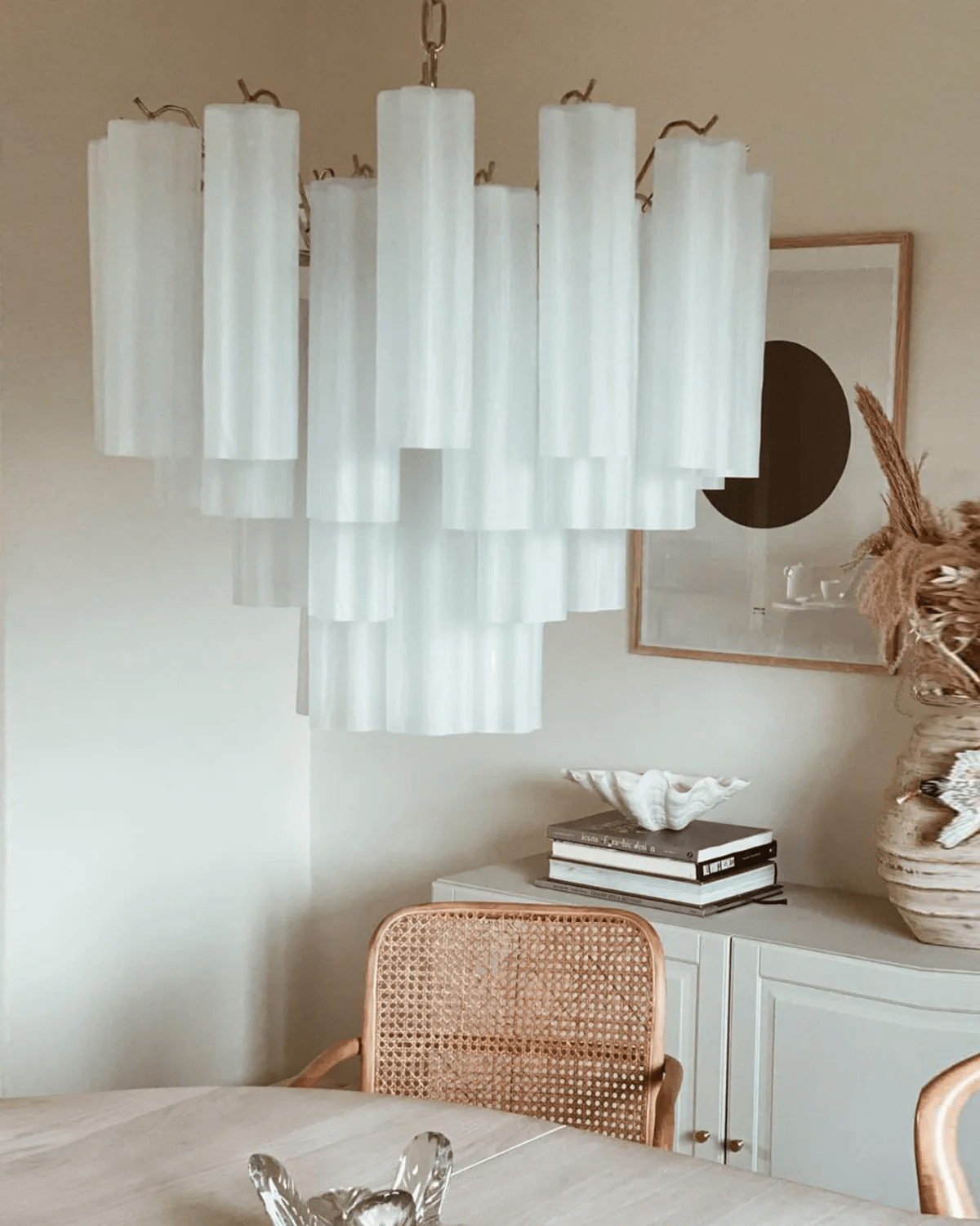Lioruian Chandelier Murano Glass Tiered