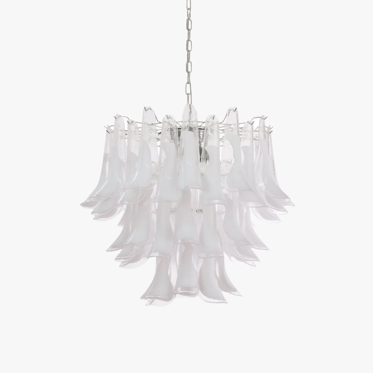 Eiroeon Chandelier Murano Glass Tiered Italian
