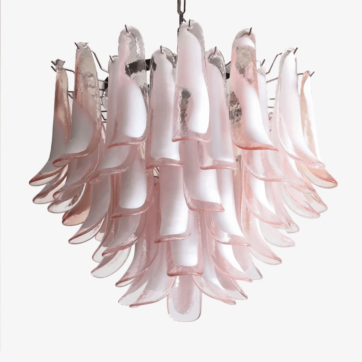 Eiroeon Chandelier Murano Glass Tiered Italian