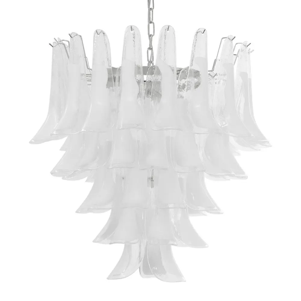 Eiroeon Chandelier Murano Glass Tiered Italian