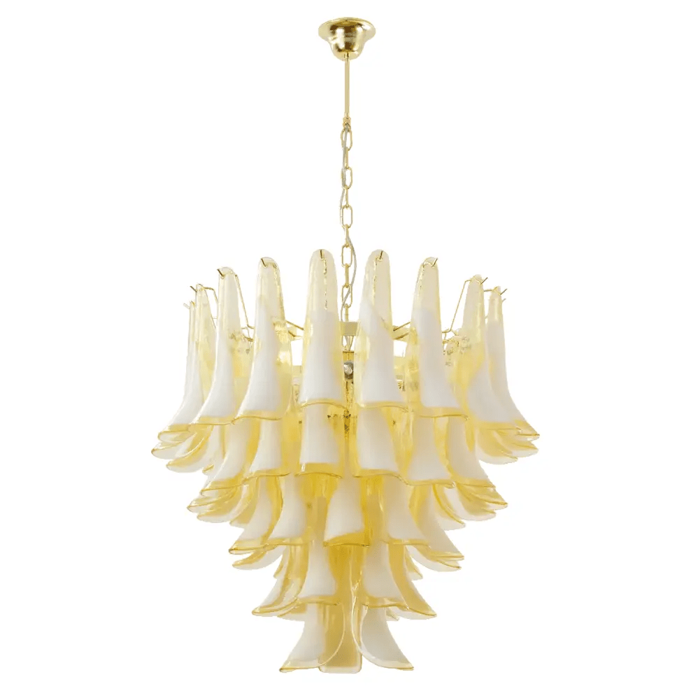 Eiroeon Chandelier Murano Glass Tiered Italian