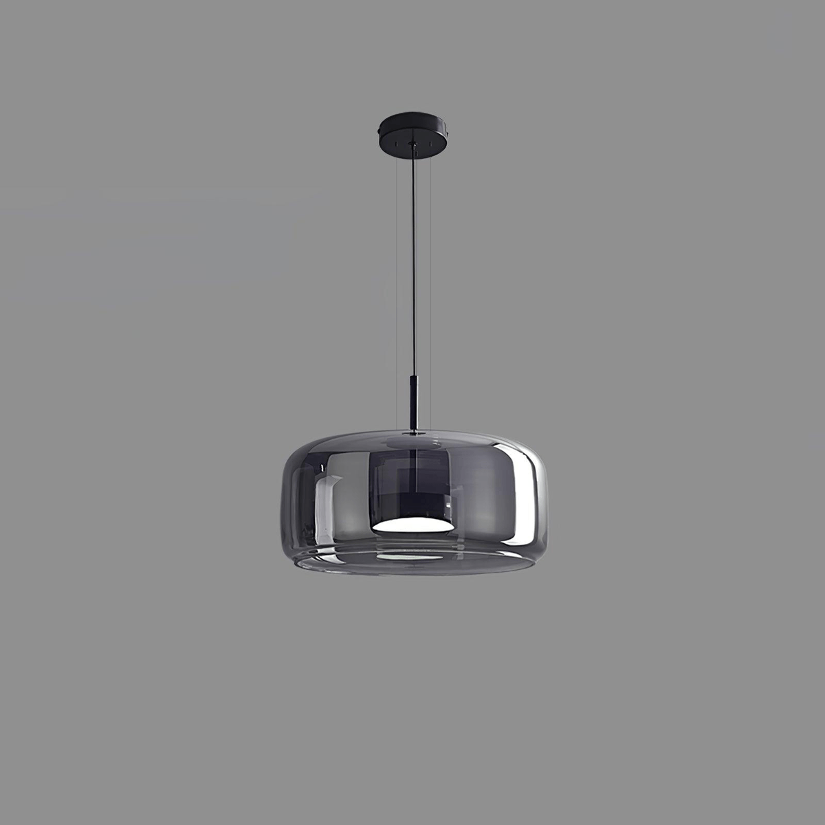 Obsidian Modern Glass Pendant Light