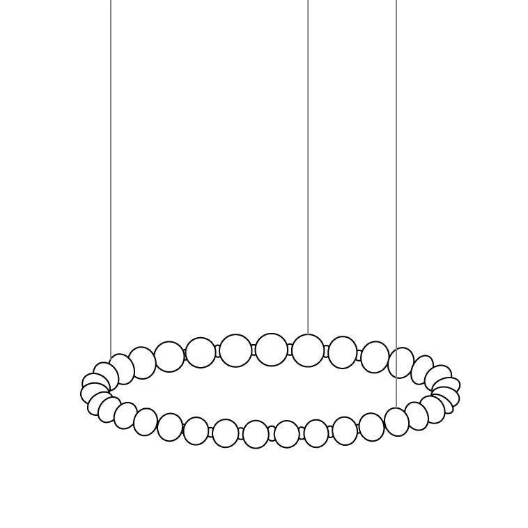 Kanell Brass Sputnik Chandelier