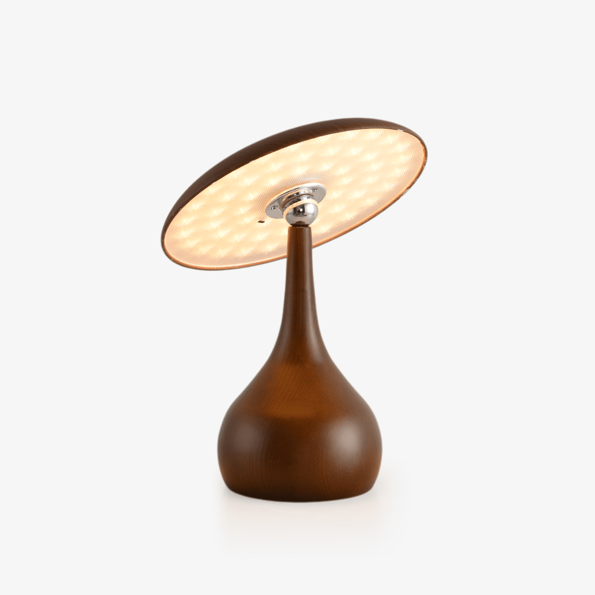 Orbis Vintage Wood Table Lamp