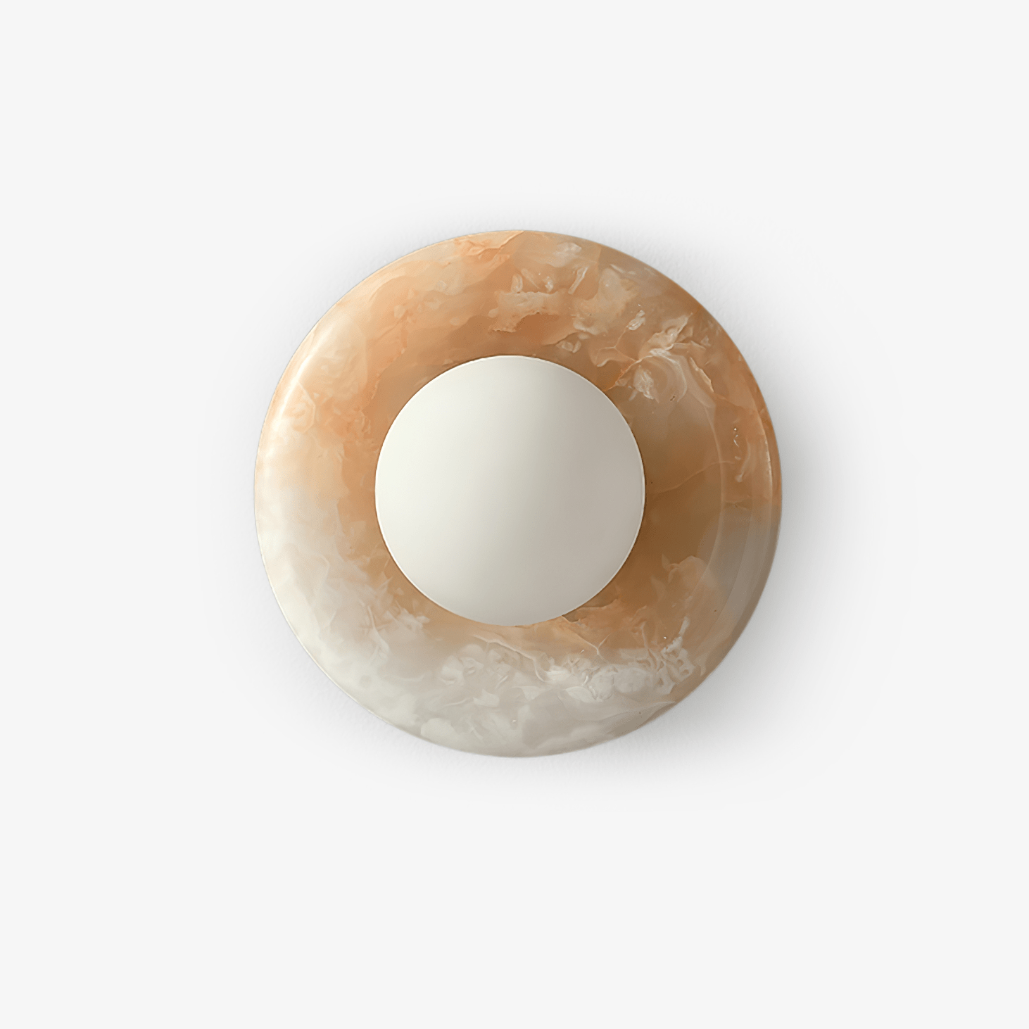 Amber Vintage Marble Wall Light