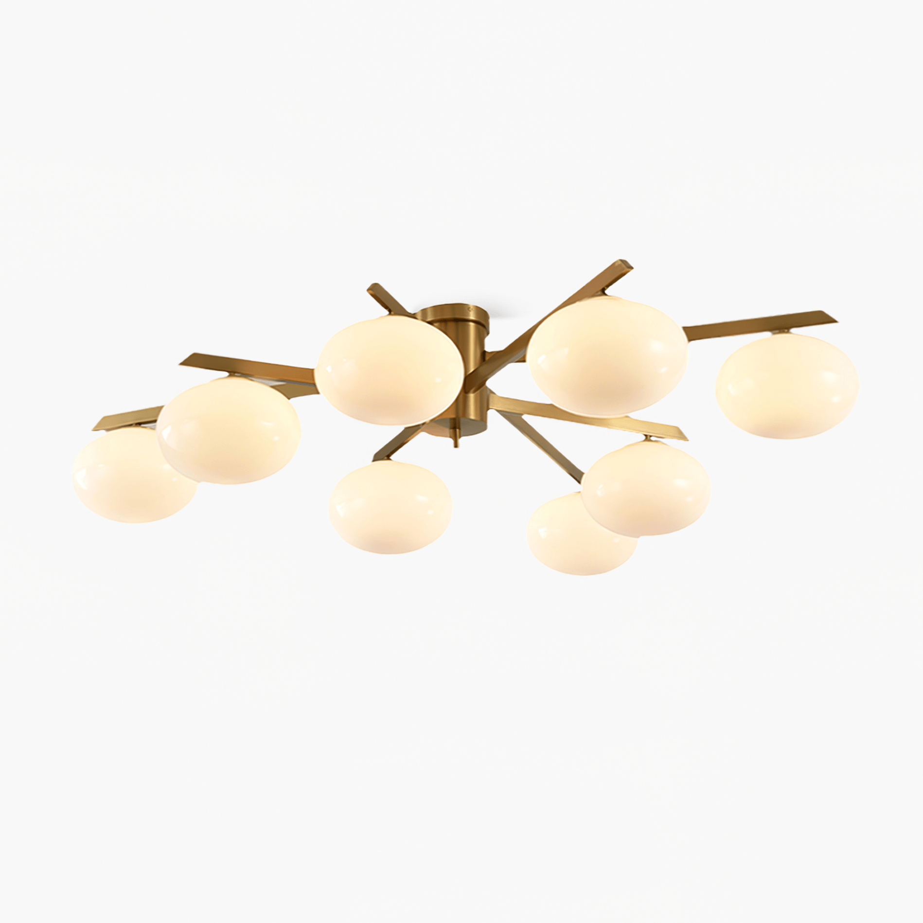 Velaraya Modern Glass Ceiling Light