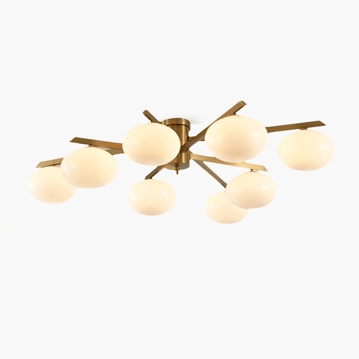 Velaraya Modern Glass Ceiling Light