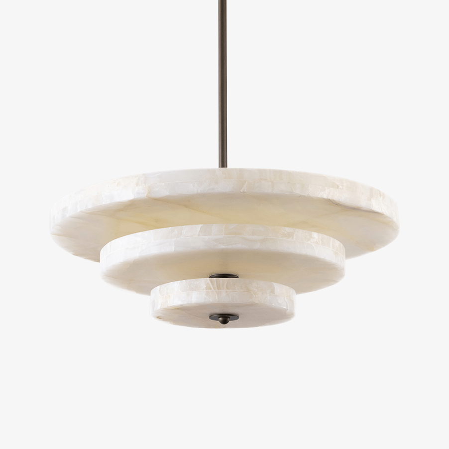 Nivoreria Minimalist Alabaster Pendant Light