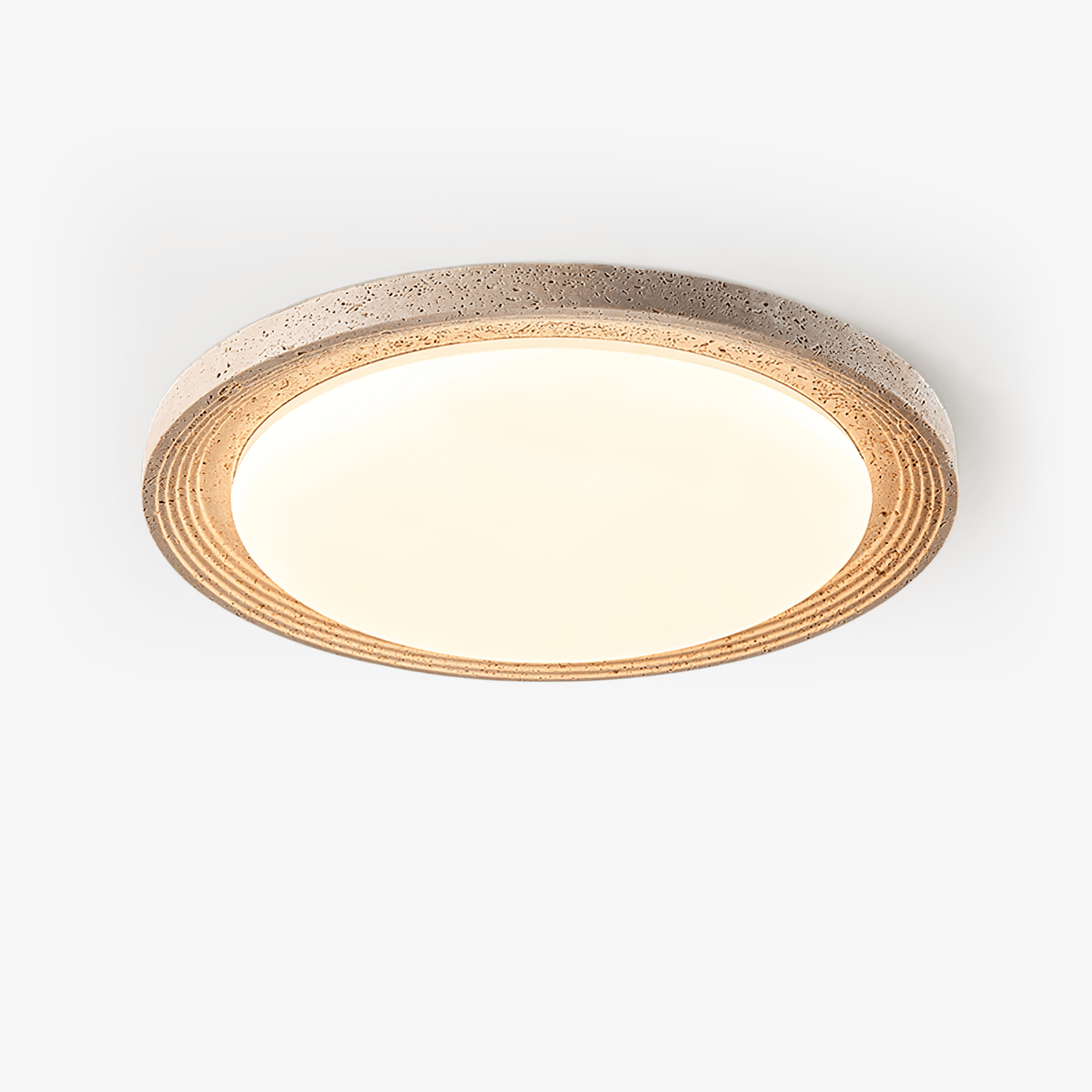 Orinir Minimalist Travertine Ceiling Light