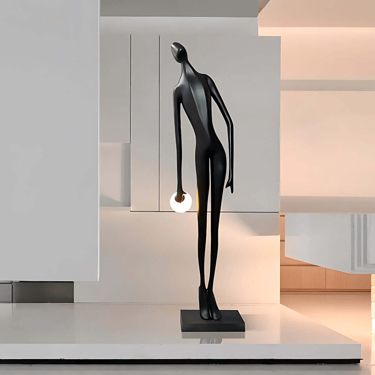 Ersilyra Artistic Resin Floor Lamp