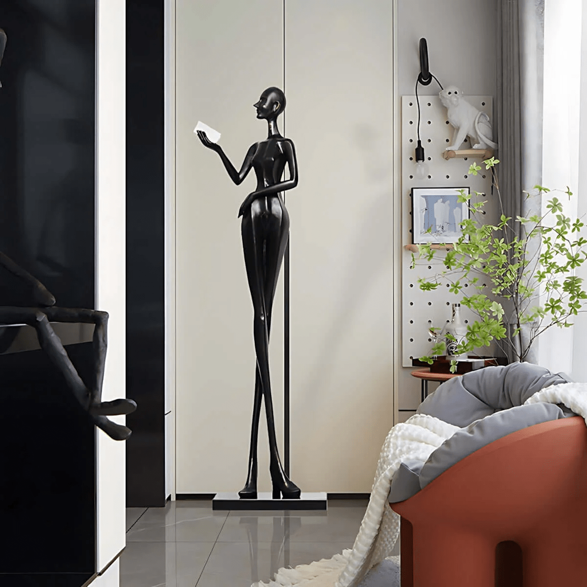 Soranina Floor Lamp Sculptural Minimalist