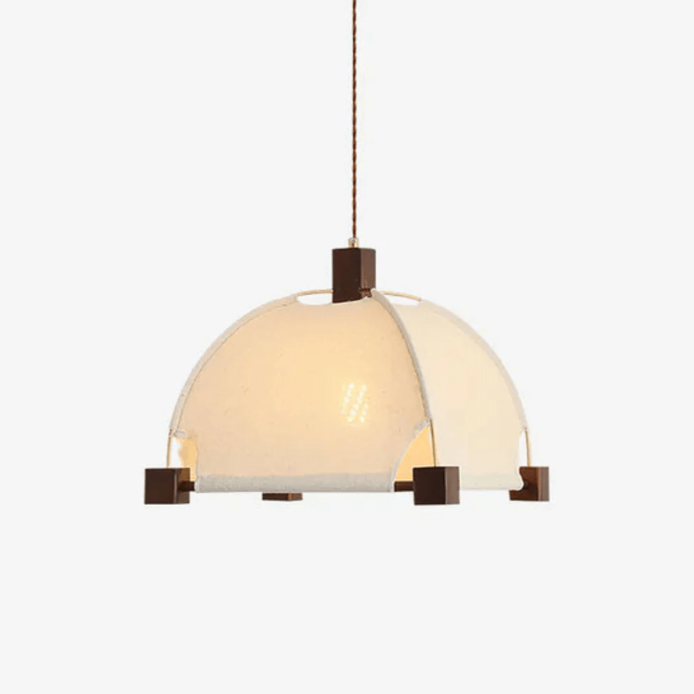 Elvoenne Vintage Wood Pendant Lamp