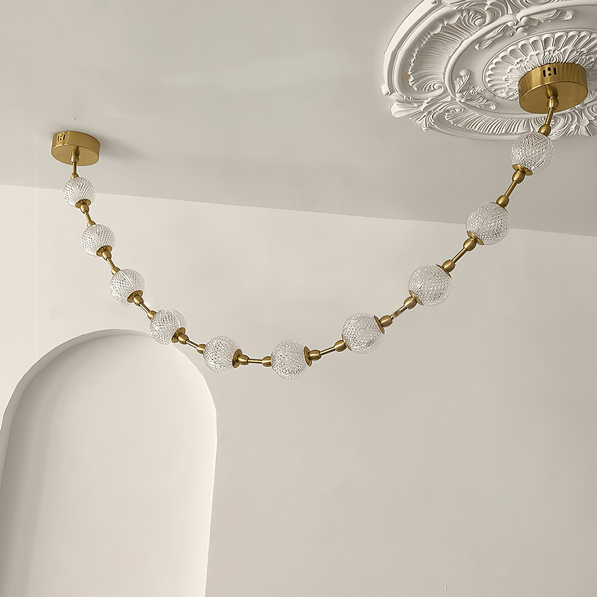 Lindencourt Strand Necklace Chandelier