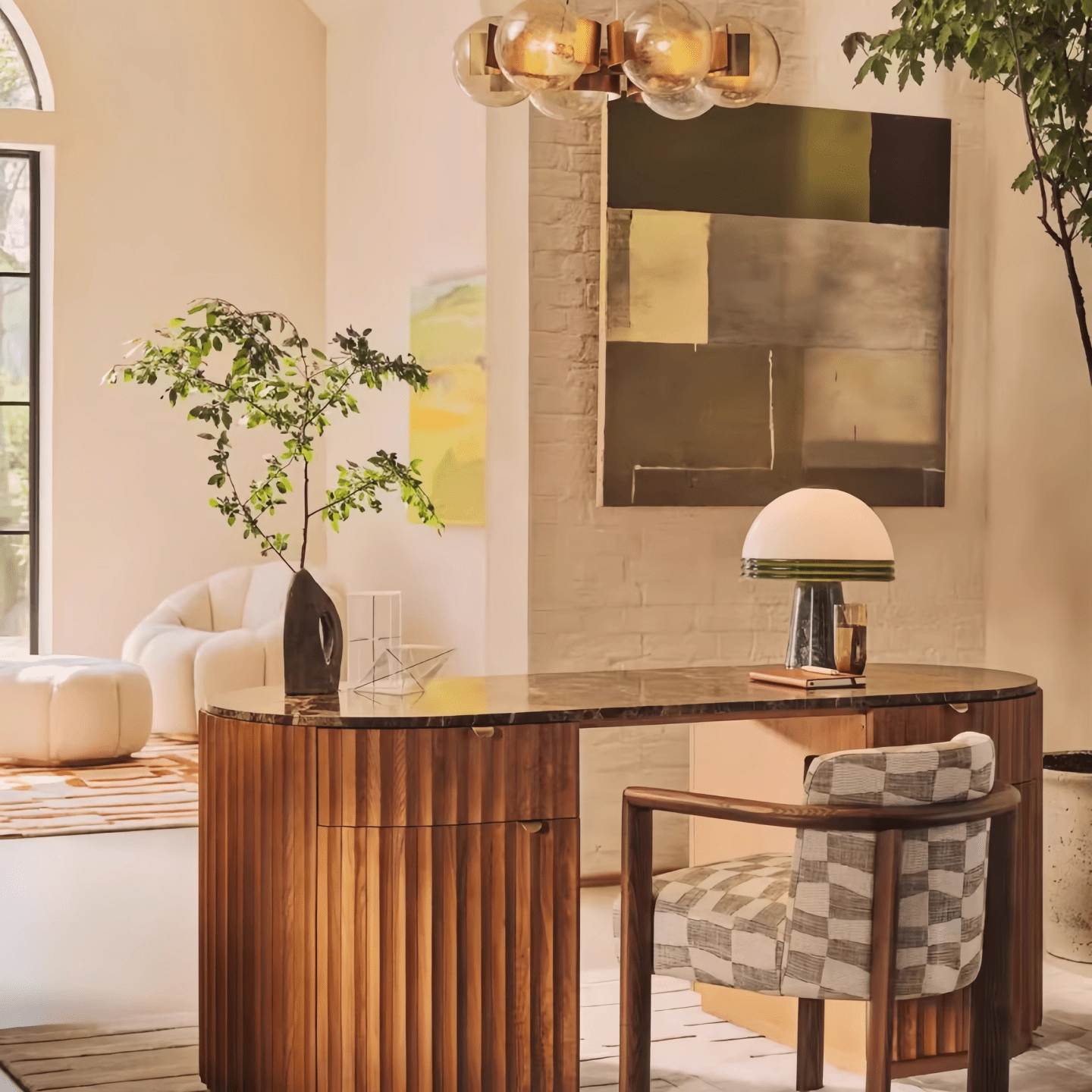 Miraraine Dome Table Lamp