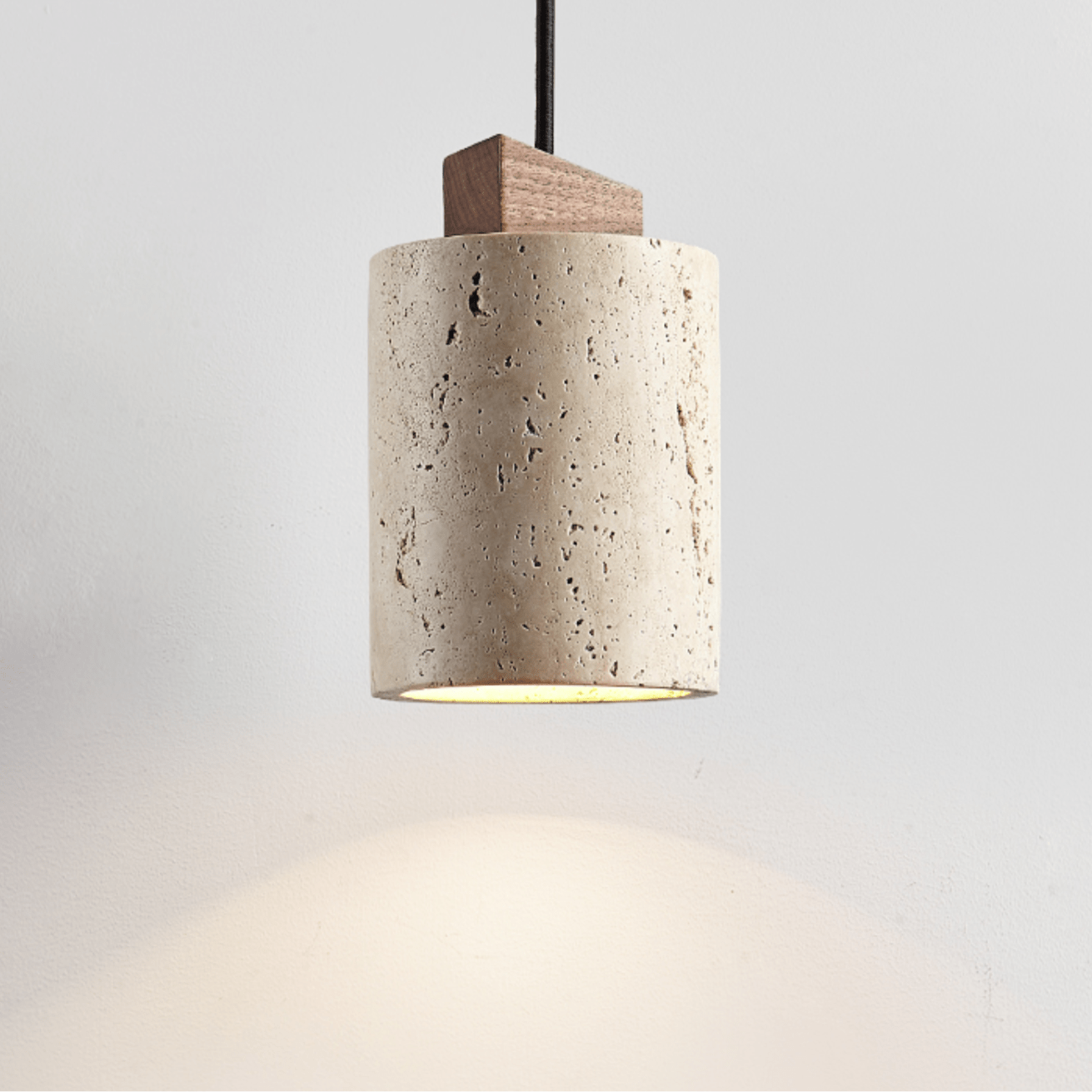 Opal Cylinder Pendant Lamp