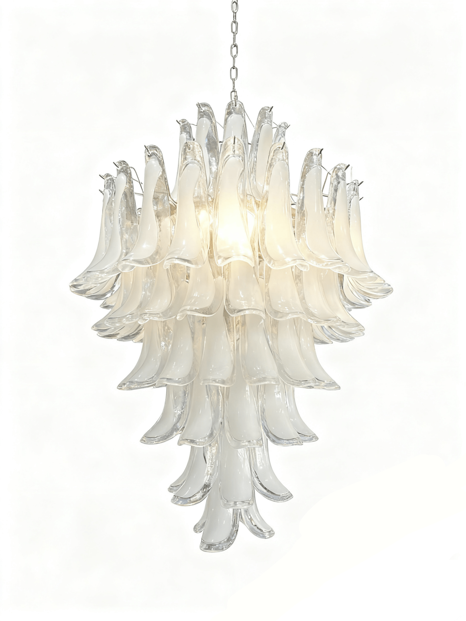 Tessa Glass Petals Pendant Lamp