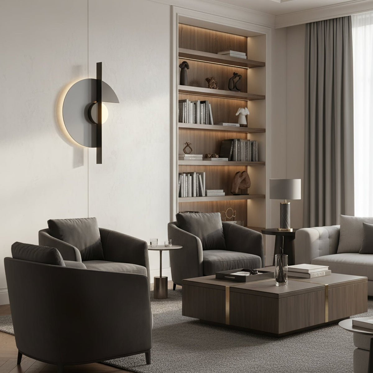 Selmaris Eclipse Wall Sconce