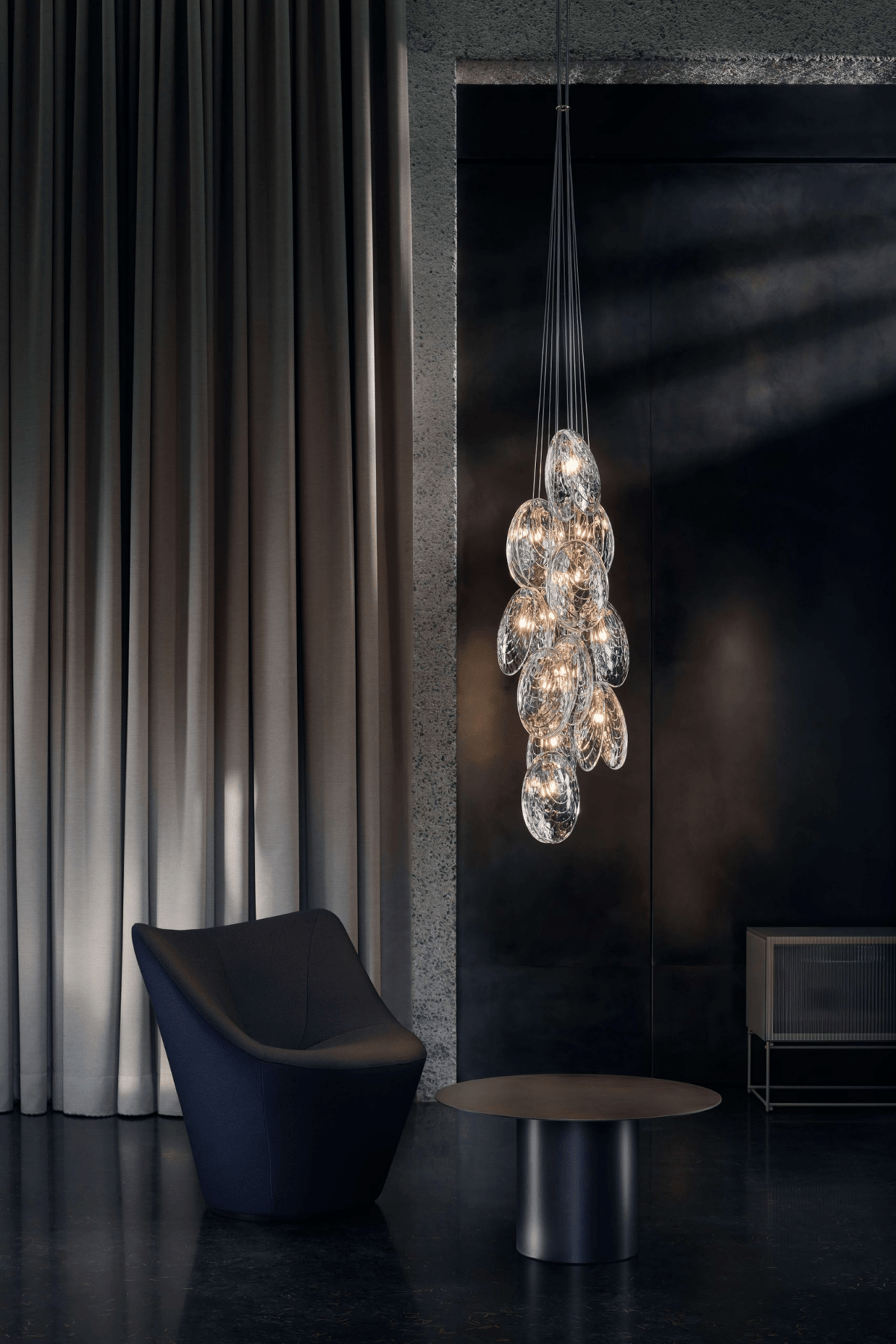 Thalassic Shell Architectural Cluster Chandelier