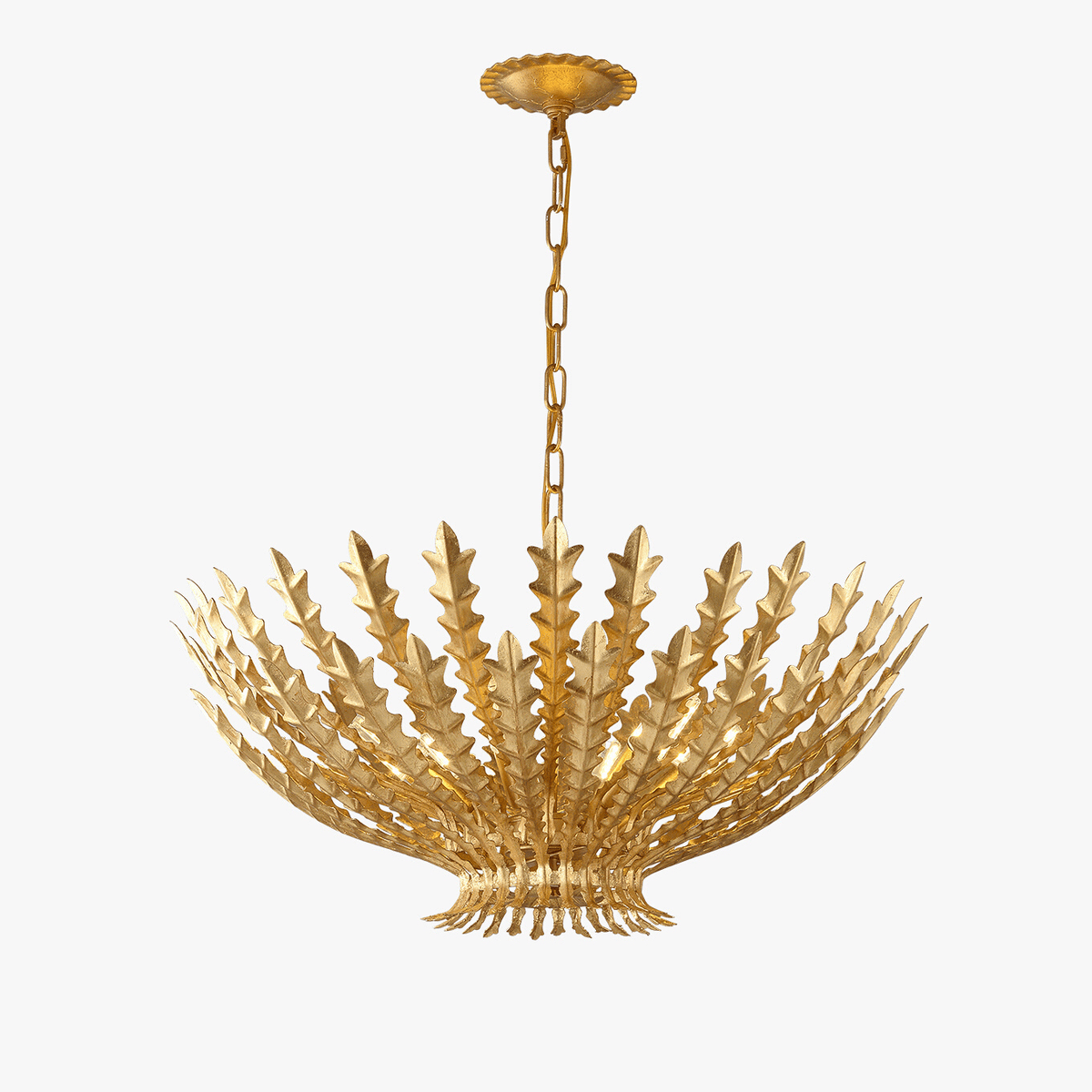 Lumuira Luxurious Gilded Acanthus Chandelier