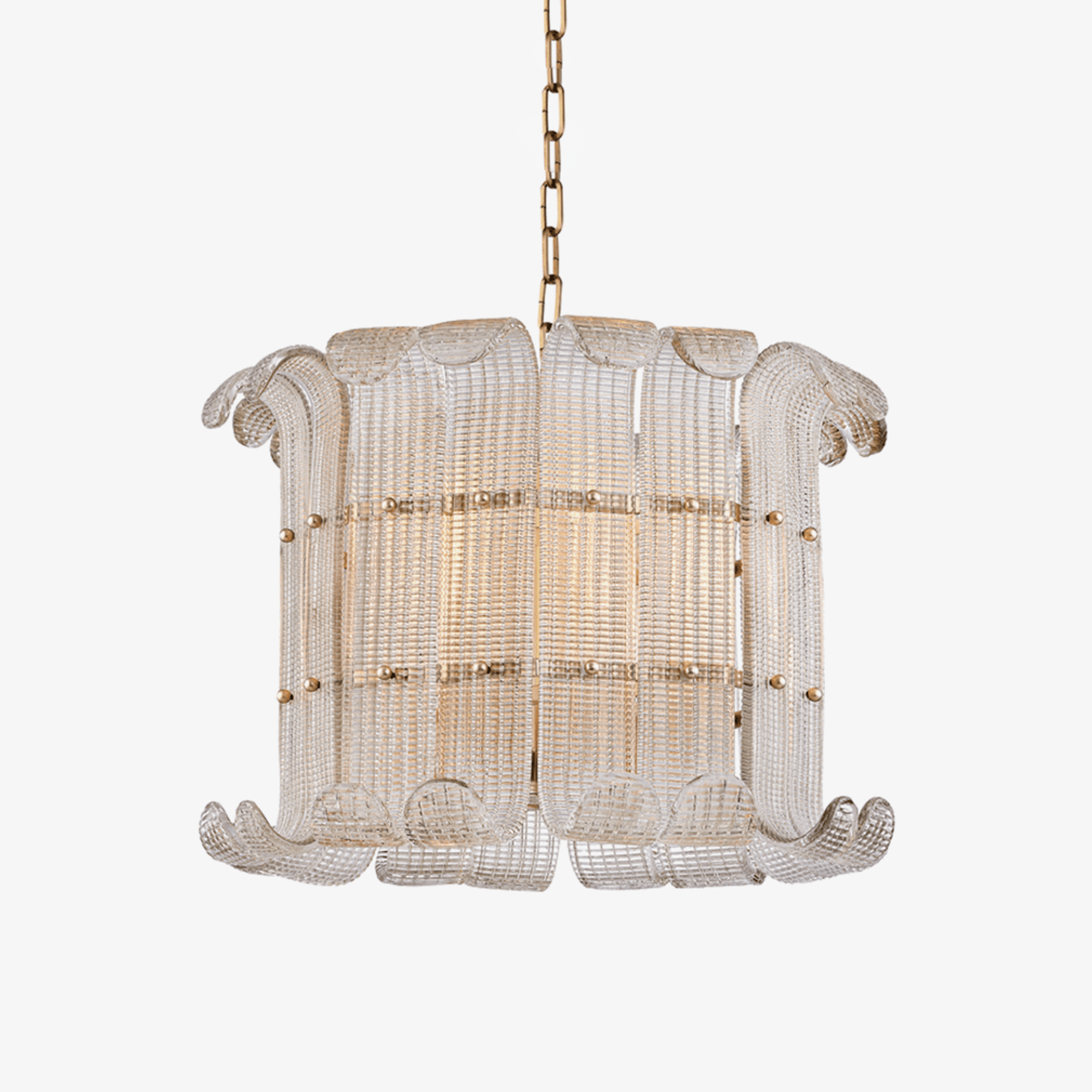 Nala Luxurious Champagne Glass Brasher Chandelier