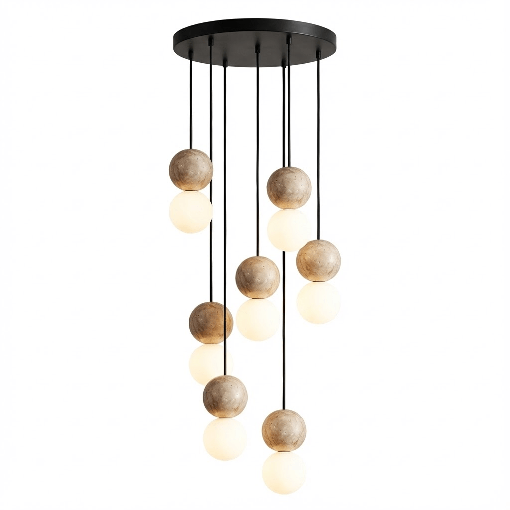 Beauview Travertine Pendant Light