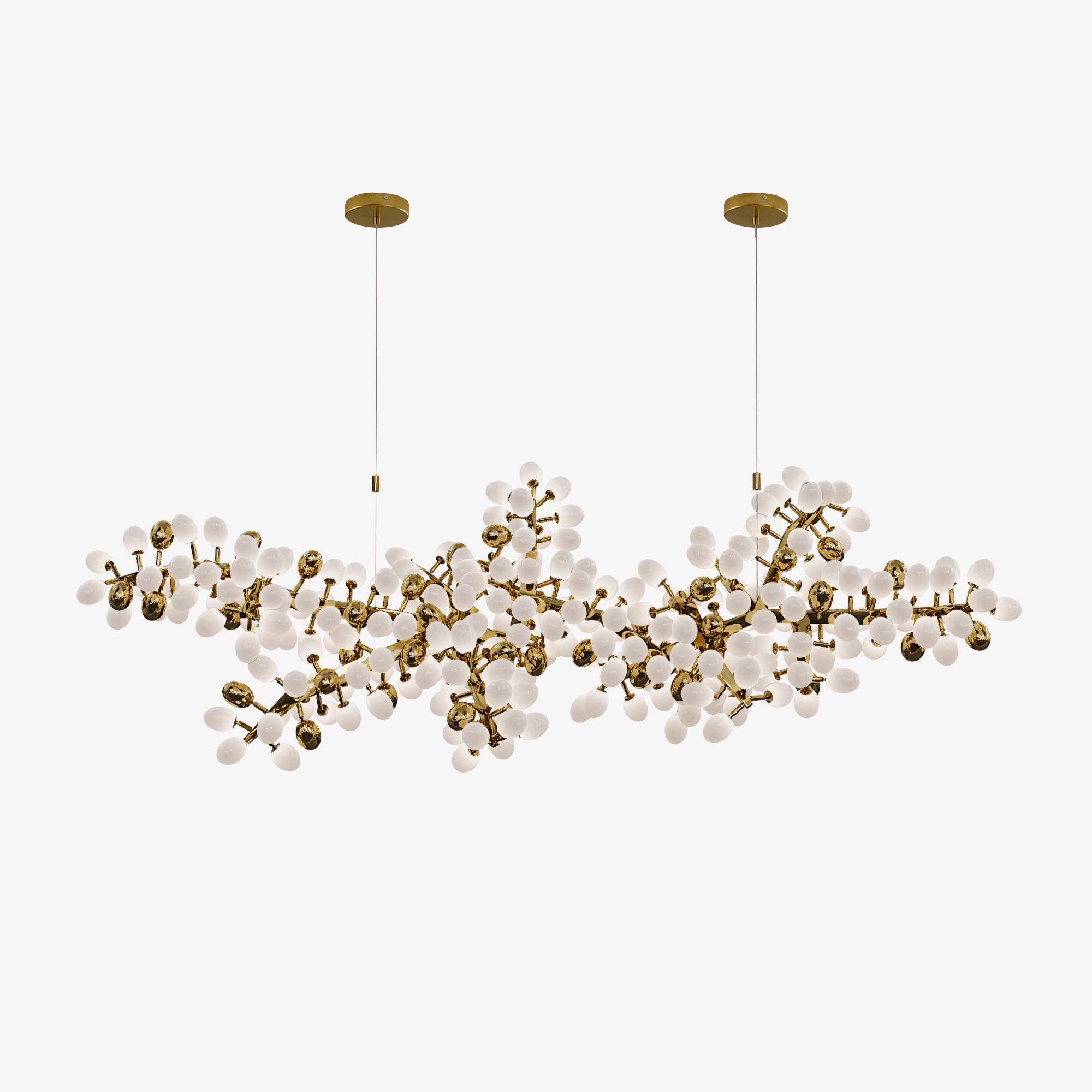 Aldo Elegant Droplet Glass Chandelier