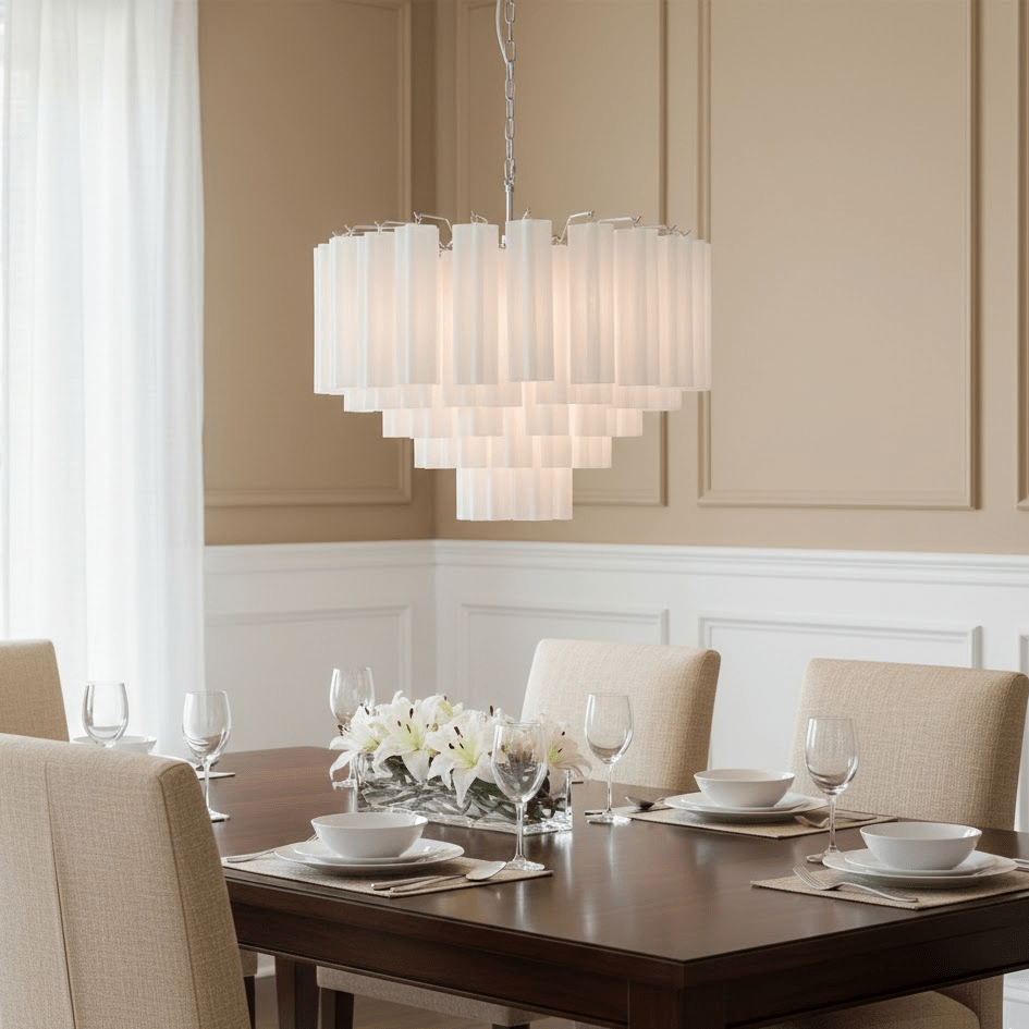 Bexy Glass Cascade Chandelier