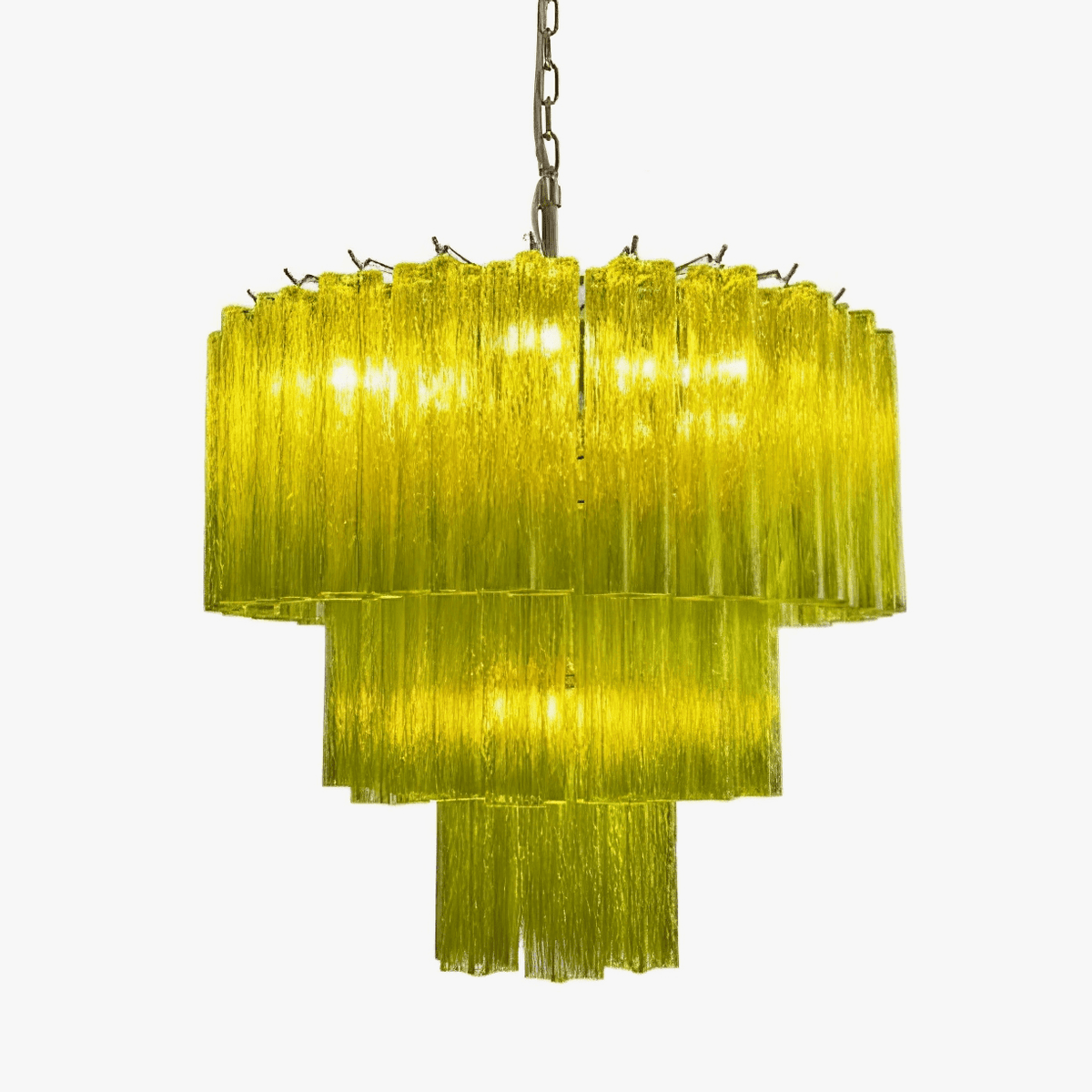 Wexn Glacier Tier Glass Chandelier