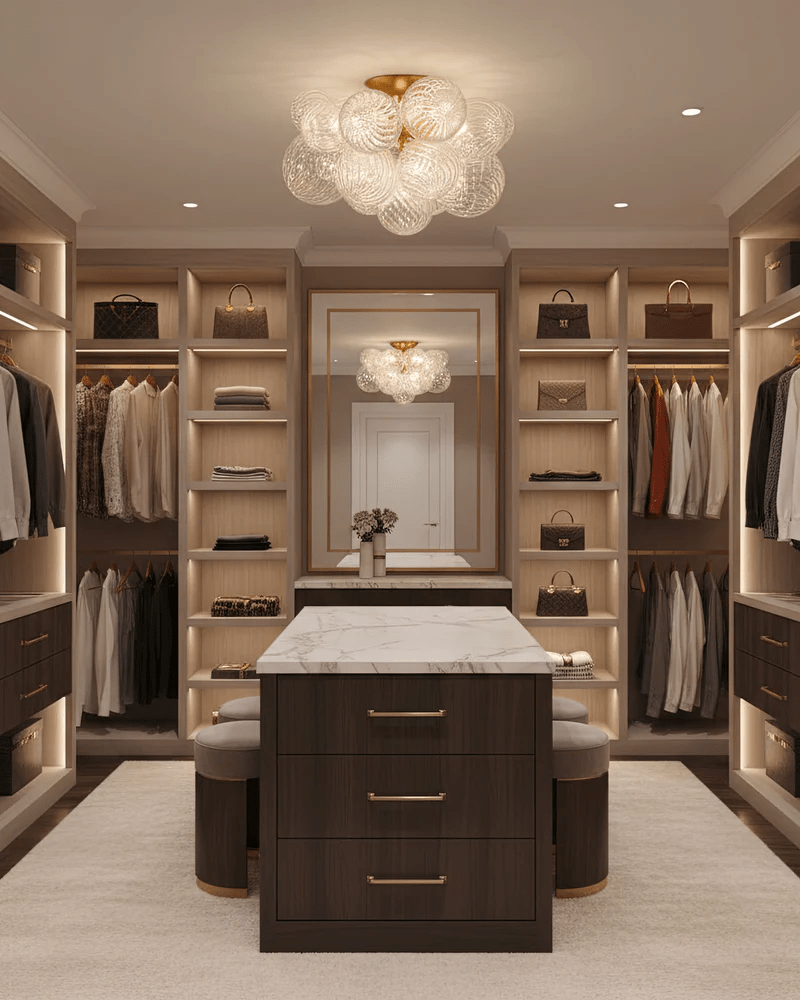 Veliira Elegent Glass Ceiling Light