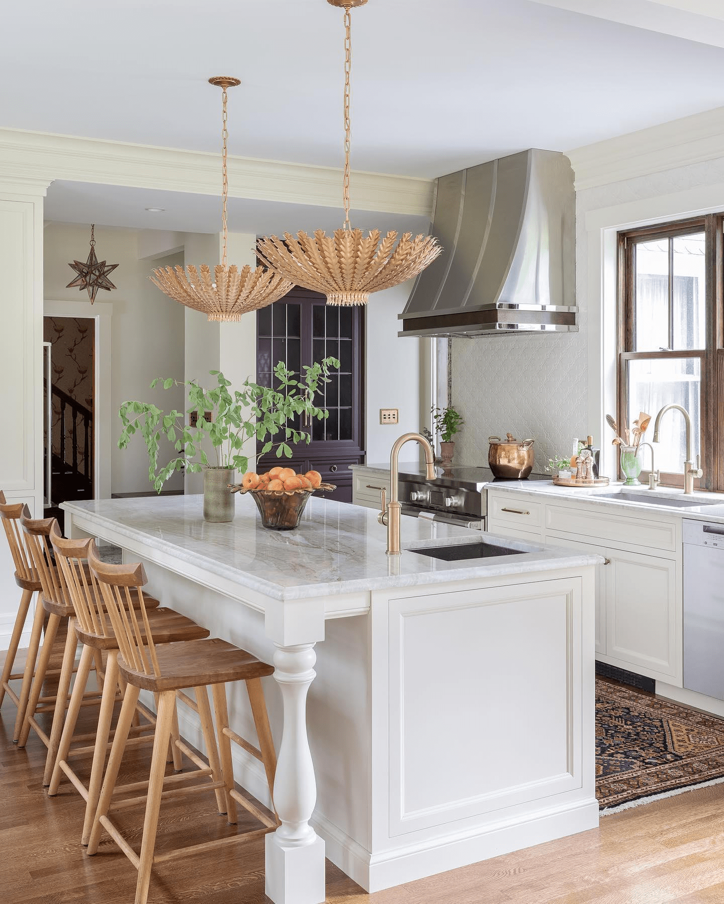 Sotr Elegant Glass Star Chandelier