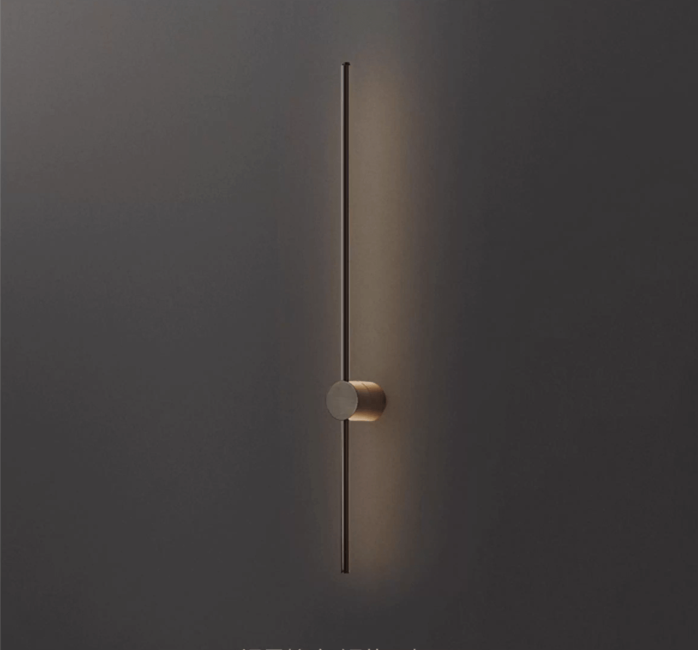 Nestx Brass Rod Minimalism Wall Lamp