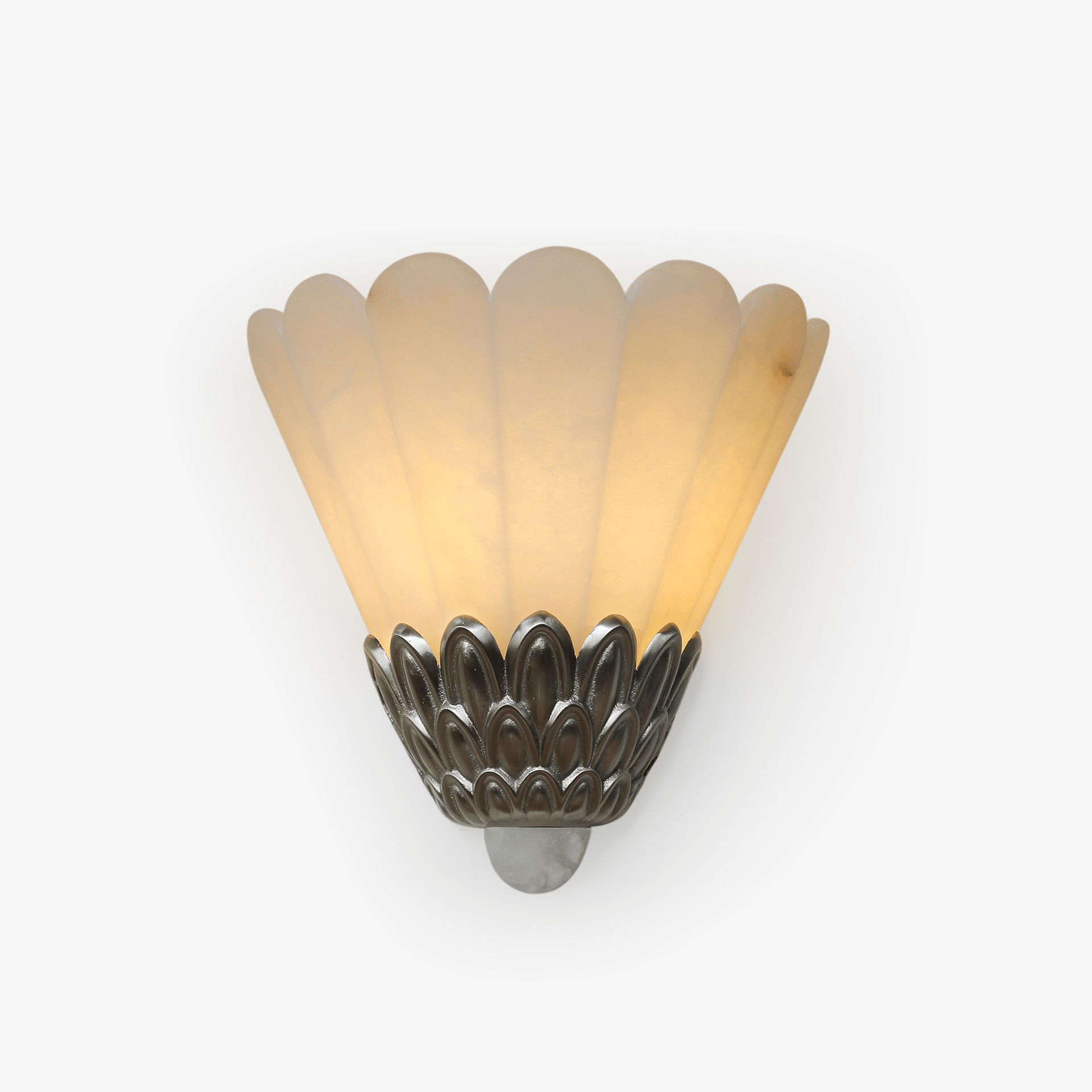 Marbe Vintage Alabaster Petal Wall Lamp