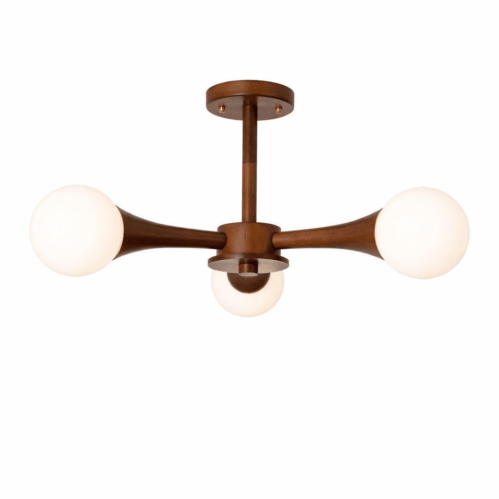 Briarshire Wooden Nera Chandelier