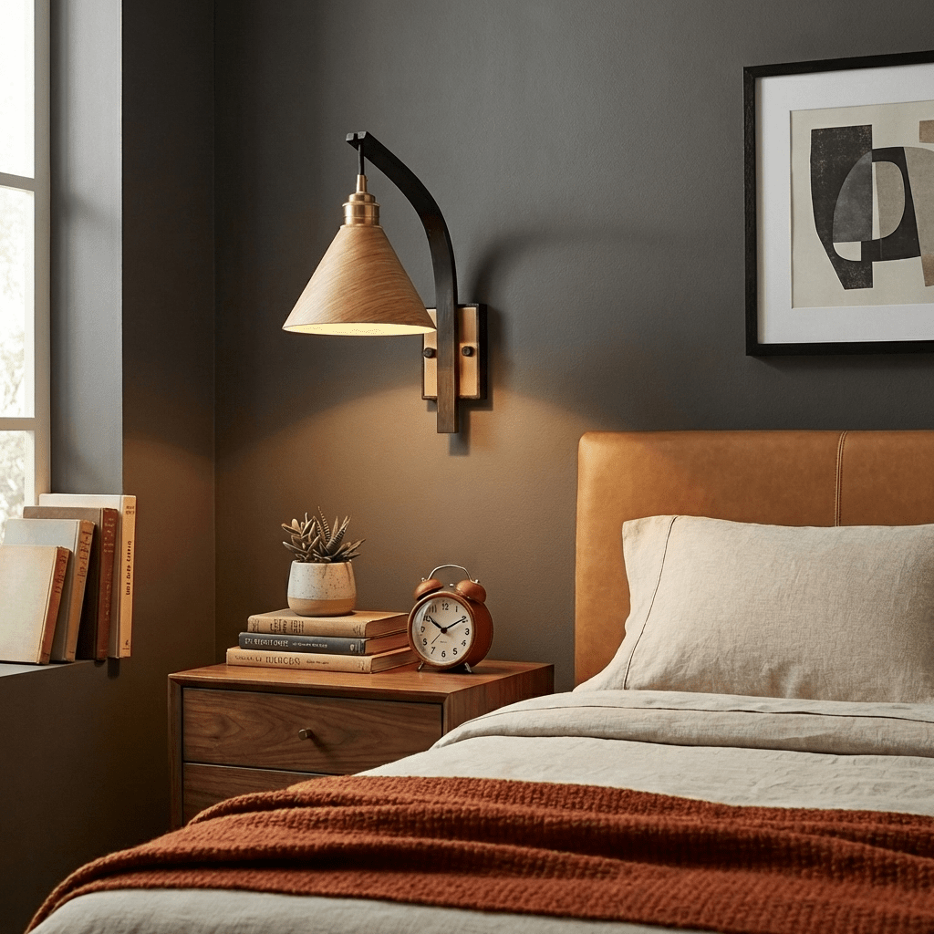 Hawmont Camber Arc Indoor Wall Light