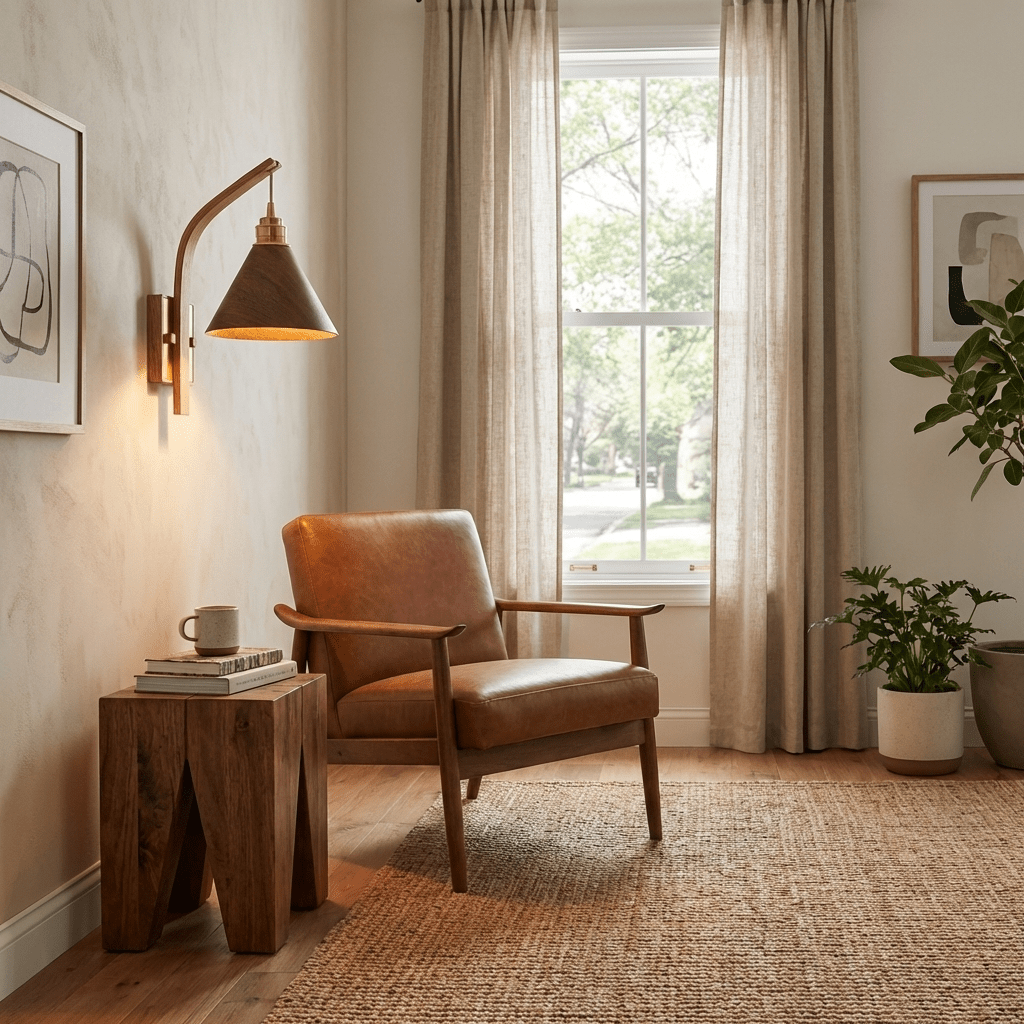 Hawmont Camber Arc Indoor Wall Light