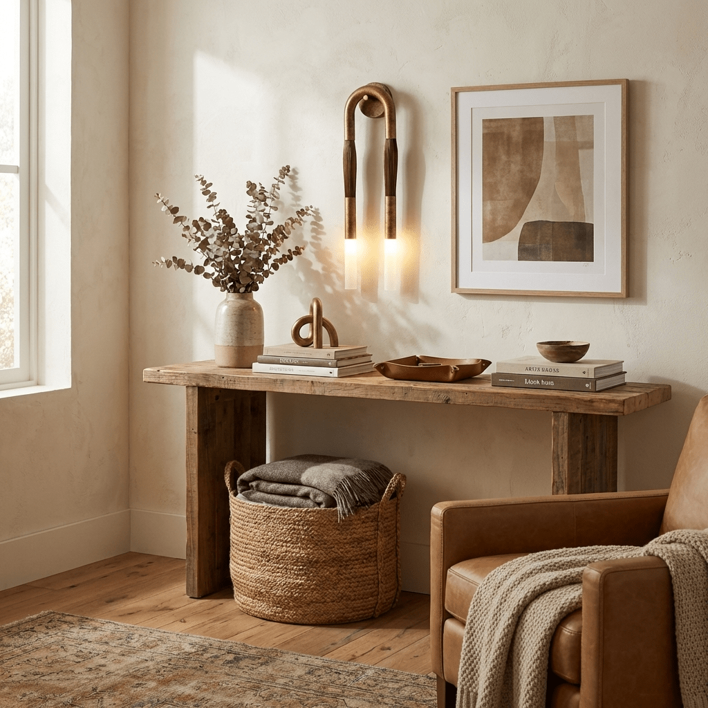 Neracrest Horsehair Indoor Wall Light