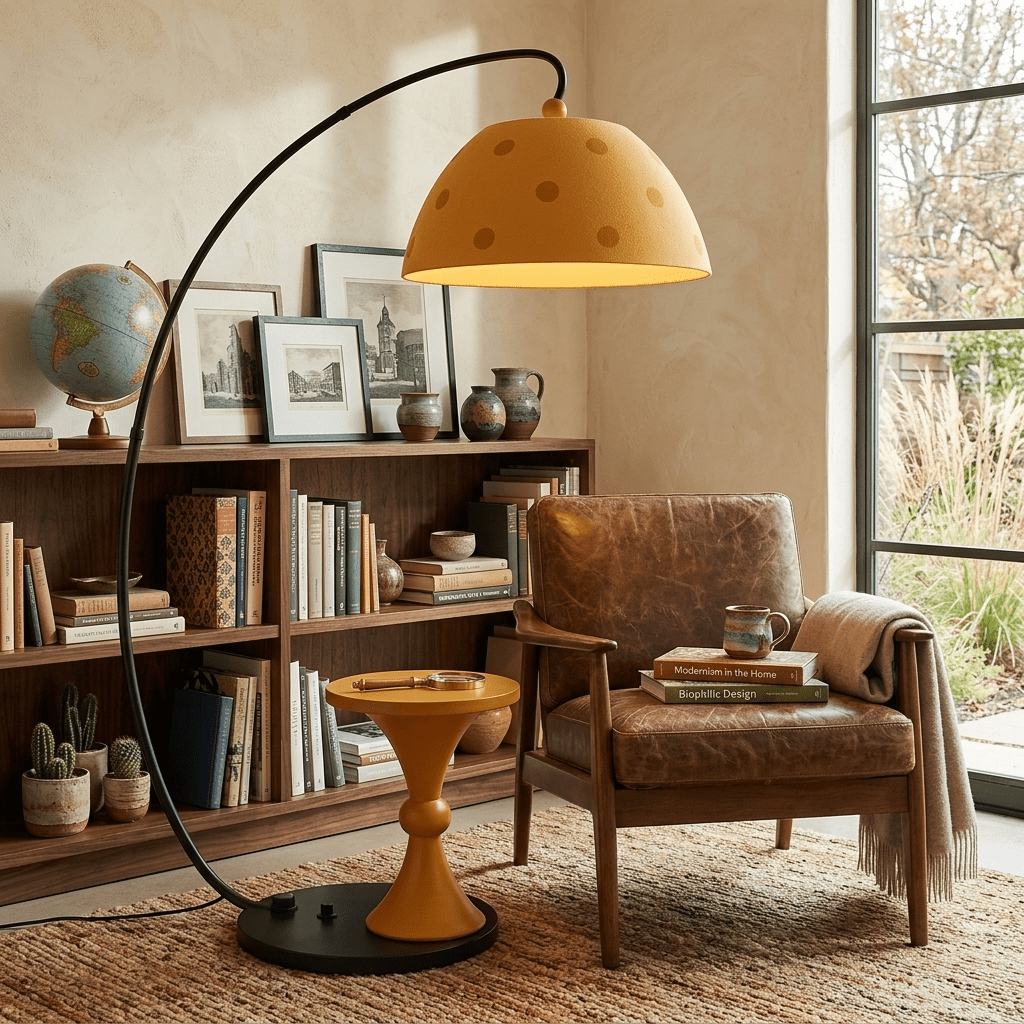 Virelle Playful Arc Floor Lamp