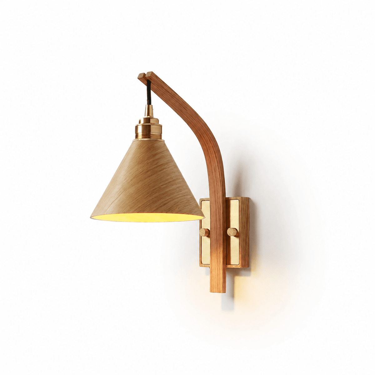 Hawmont Camber Arc Indoor Wall Light