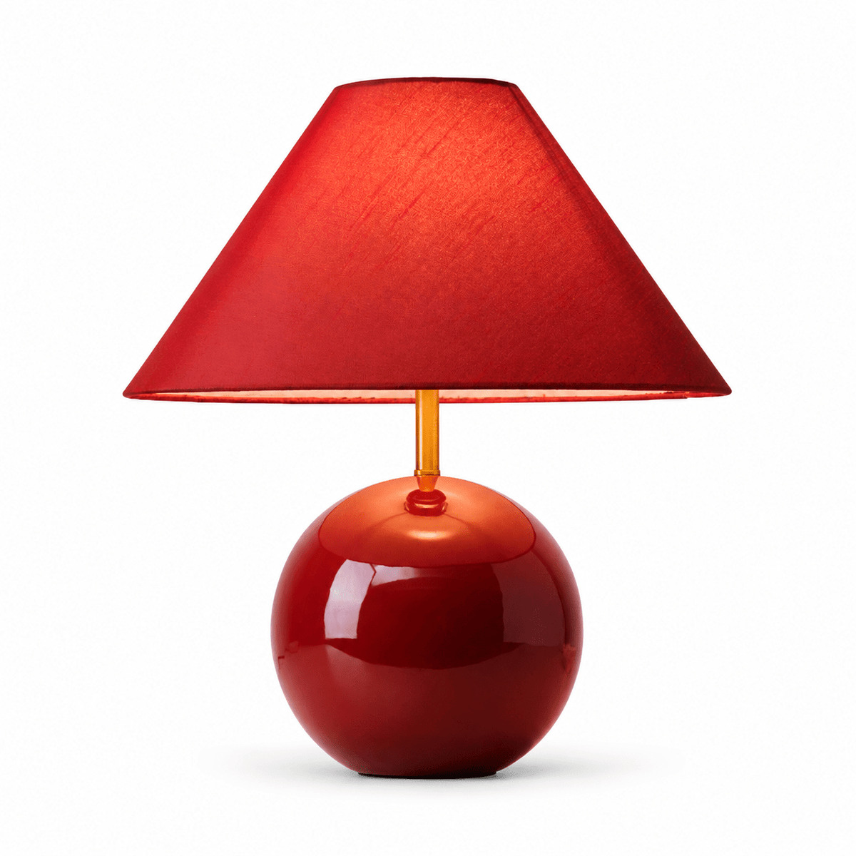 Rubienne Red Ceramic Table Lamp