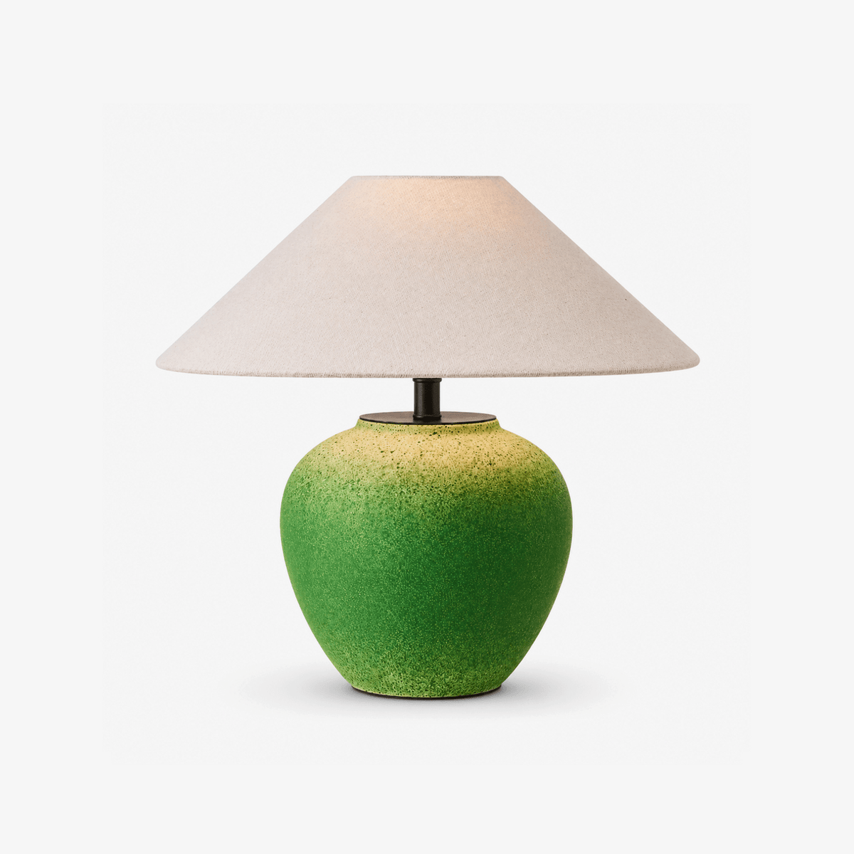 Verlena Green Ceramic Table Lamp