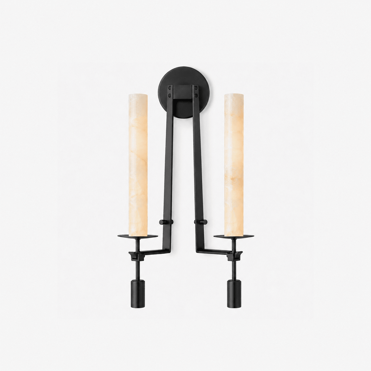 Alabaster Wall Lamp French Classicism