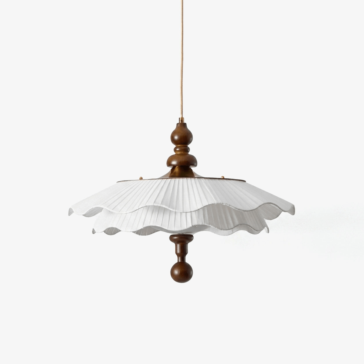 Everford Belle Epoque Pleated Pendant Light